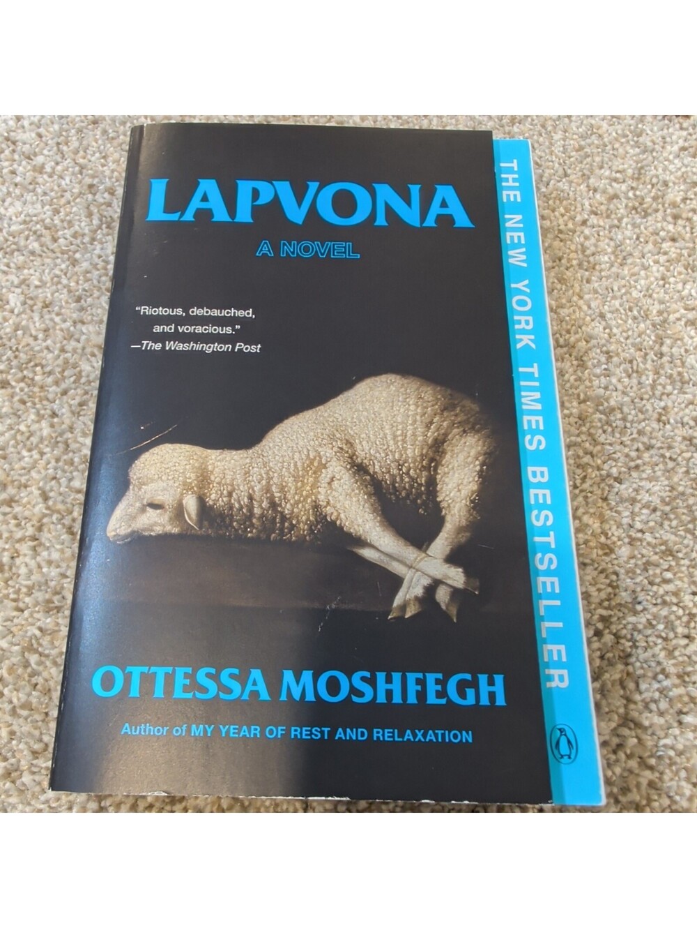 Lapvona by Ottessa Moshfegh - Paperback Novel